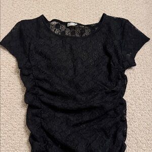 Free people lace tee